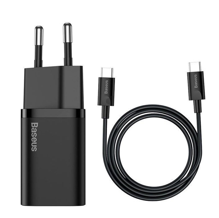 EAN 6953156206021 - Baseus TZCCSUP-L01 cargador de dispositivo móvil Smartphone Negro Corriente alterna, USB Carga rápida Int imagen 3