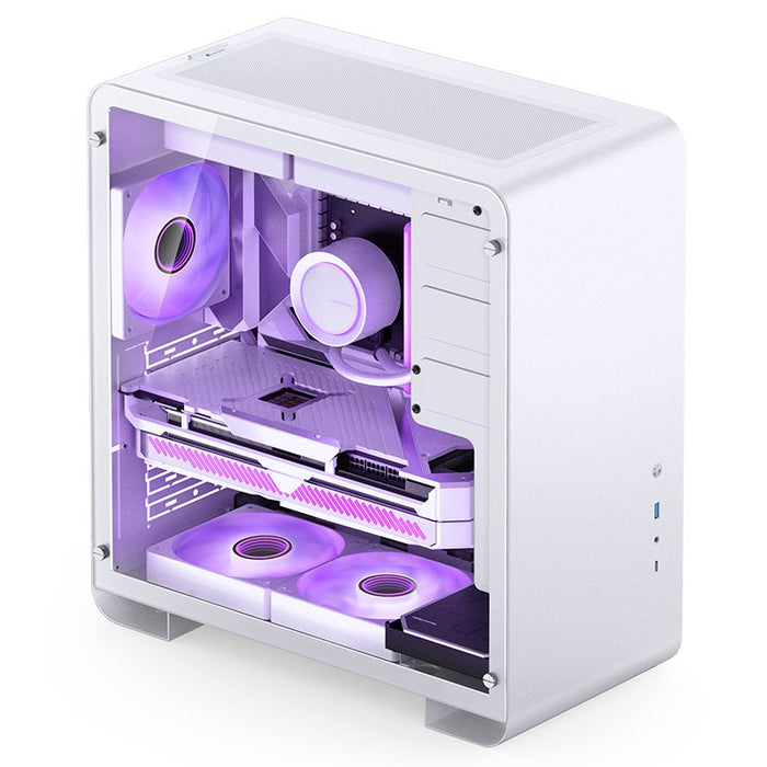 Jonsbo U4 Pro Mesh Midi-Tower - Blanco