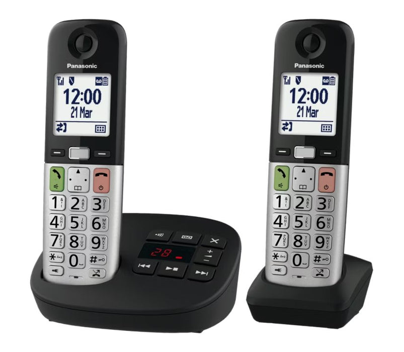 EAN 5025232969173 - Panasonic KX-TGU432 Teléfono DECT Identificador de llamadas Negro, Plata imagen 1