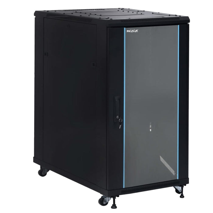 Armario Rack Desmontado Phasak Pho 6127 19' Altura 27u
