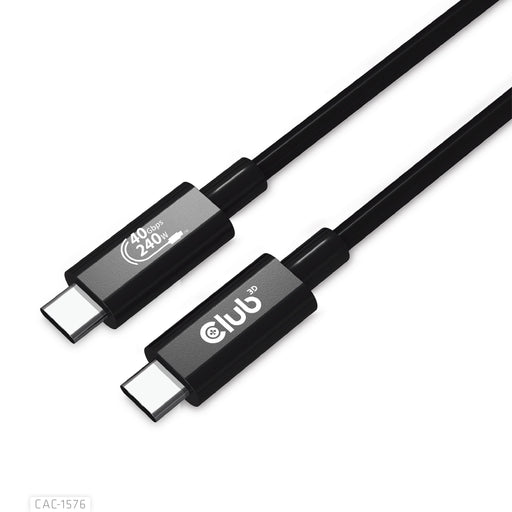 EAN 8719214472320 - CLUB3D CAC-1576 cable USB USB4 Gen 3x2 1 m USB C Negro imagen 2