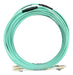 EAN 5715063156681 - Microconnect LCLC-OM4-ARM10M Cable de fibra óptica e InfiniBand 10 m LC Color aguamarina imagen 1