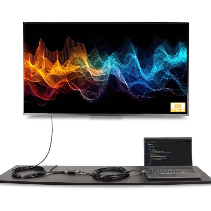EAN 0065030900423 - StarTech.com 33FT-8K-HDMI-BOOSTER extensor audio/video Repetidor de señales AV Negro imagen 5