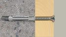 EAN 4048962480832 - Fischer 568008 tornillo de anclaje y taco 100 pieza(s) Anclaje de expansión 40 mm imagen 6