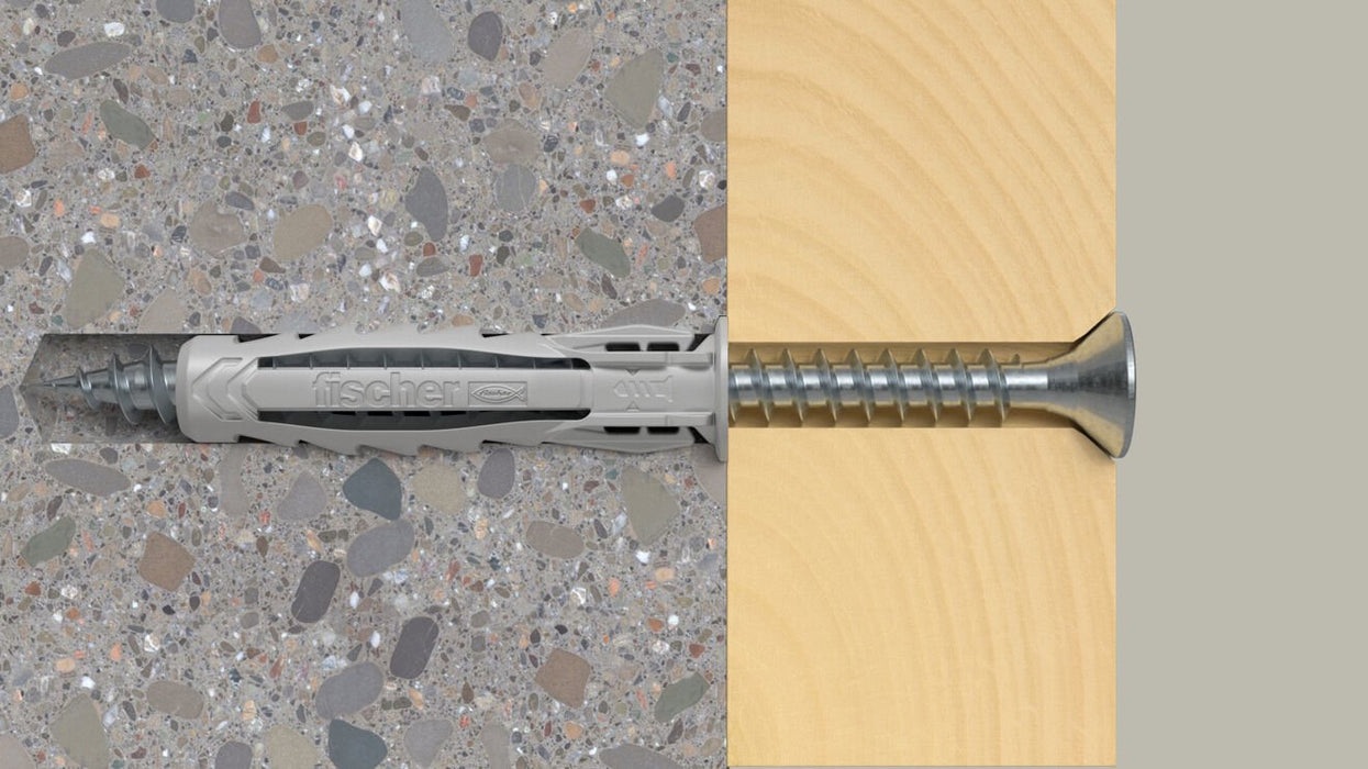 EAN 4048962480818 - Fischer 568005 tornillo de anclaje y taco 100 pieza(s) Anclaje de expansión 25 mm imagen 6