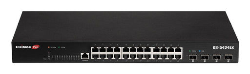 EAN 4717964705112 - Edimax Pro GS-5424LX: 24 Port Smart Switch Gestionado L2 Gigabit Ethernet (10/100/1000) 1U Negro imagen 2