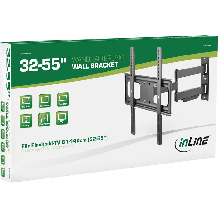 Soporte De Pared Inline Para Pantalla 81-140 Cm 32-55" Máx. 50 Kg