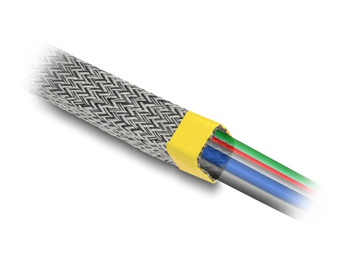 Delock 20937 Funda Trenzada Para Protección Emi Estirable 2 M X 10 Mm