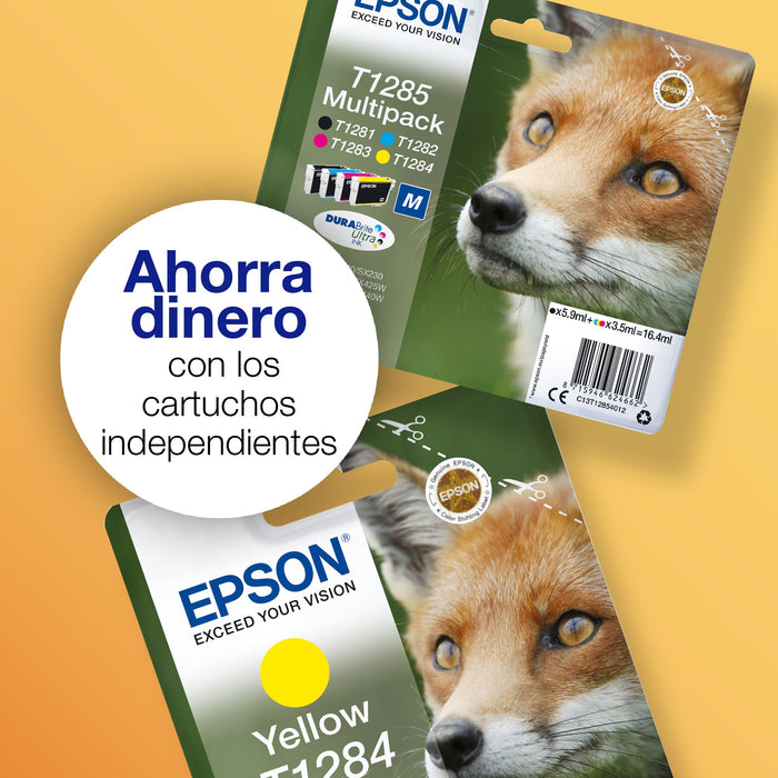 EAN 8715946638829 - Epson Fox T128 cartucho de tinta 1 pieza(s) Original Negro, Cian, Magenta, Amarillo imagen 6