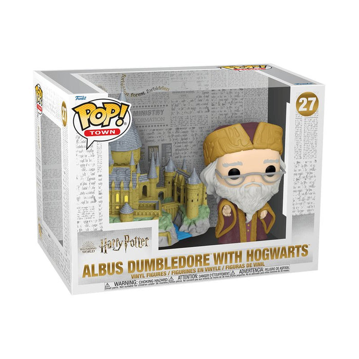 EAN 0889698573696 - FUNKO POP! Town Albus Dumbledore with Hogwarts imagen 2