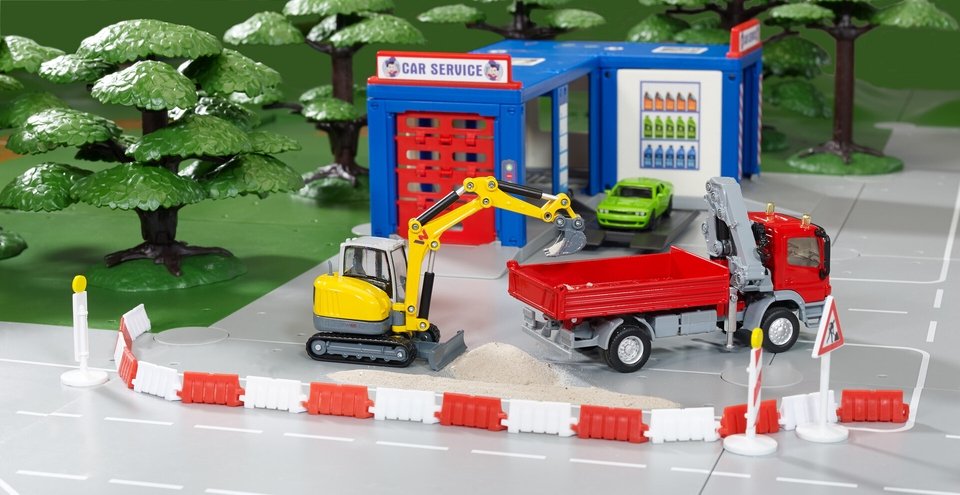EAN 4006874035595 - Siku 3559 modelo a escala Excavadora Previamente montado 1:50 imagen 8