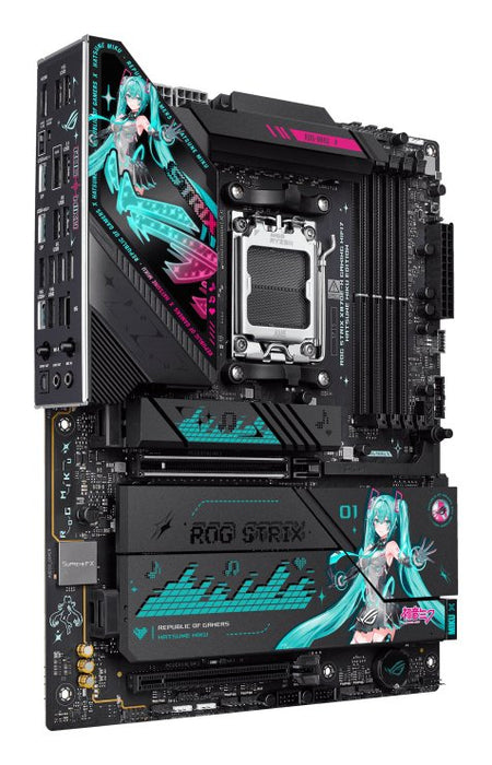 Asus Rog Strix X870e-H Gaming Hatsune Miku Edition (Negro) 90mb1ma0-M0eay0