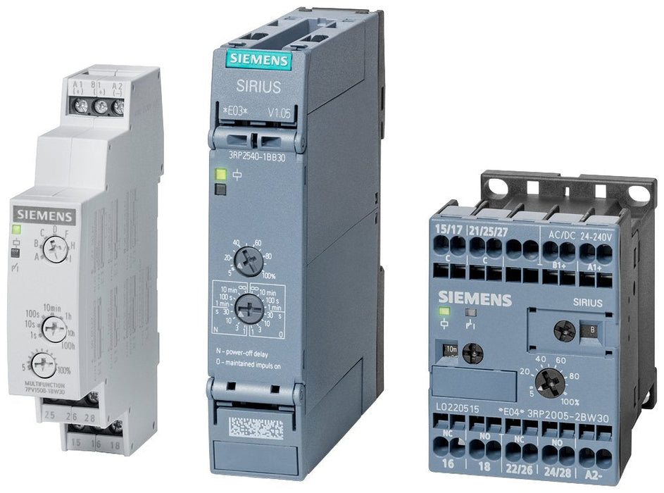 Siemens 3rp25051bw30 Zeitrelais Multi- Funktion 2w 27funkt. 15zeitber.