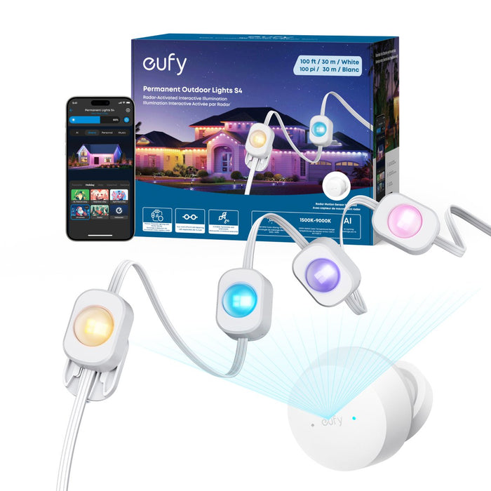 Anker Eufy Eufy Permanent S4 - Guirnalda De Luces - Led - Warmweisses
