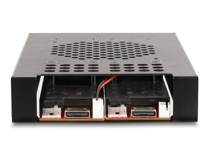 Delock 47070 Rack Móvil De 3.5" Para 2 X Ssd M.2 Nvme Con Conector Oculink Sff-8612 Delgado