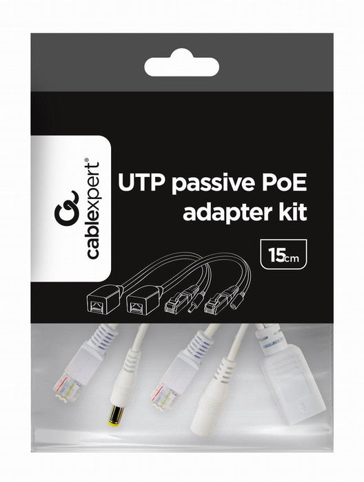 EAN 8716309087292 - Gembird PP12-POE-0.15M-W adaptador e inyector de PoE imagen 2