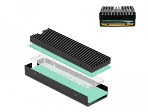 EAN 4043619183531 - DeLOCK 18353 sistema de refrigeración para ordenador Unidad de estado sólido Disipador térmico/Radiador 1 imagen 2