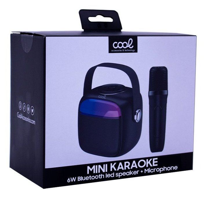 EAN 8434847068589 - COOL Accesorios Mini Karaoke Altavoz monofónico portátil Negro 6 W imagen 10