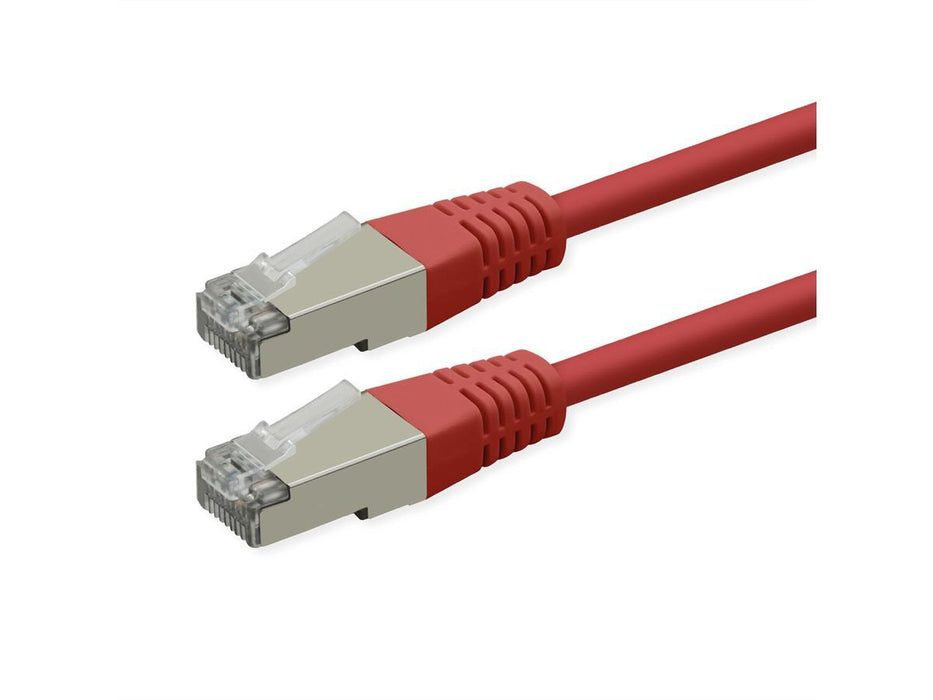 Kab Roline Cable De Red Cat.6 Class E Poe S Ftp Pimf Rojo 0,5m