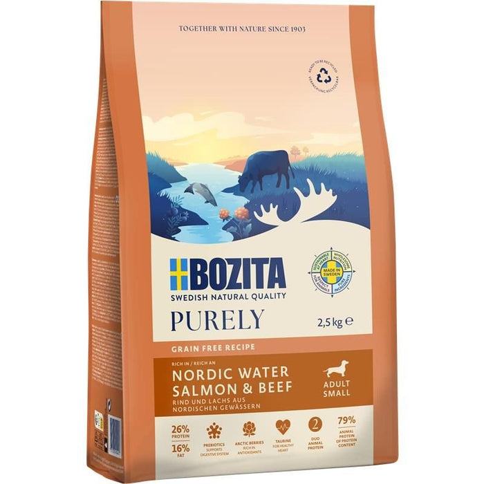 EAN 7311030450417 - Bozita 9117382 comida seca para perros 2,5 kg Adulto Ternera, Salmón imagen 1