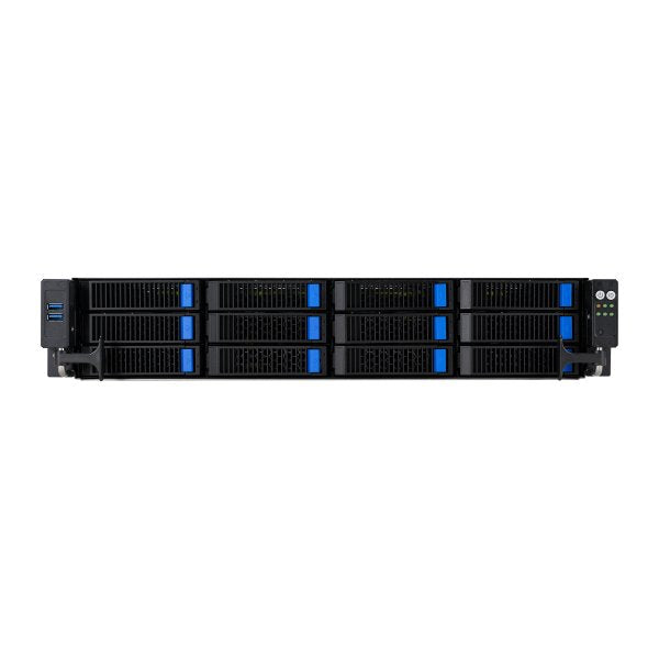 Platforma Asus Rack (2u) Rs520a-E12-Rs12u Amd Epyc 9004 (12x Nvme, 2xm.2, 2xgpu, 2x1gbe, Ipmi, 1+1 1600w)