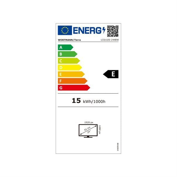EAN 4039407082063 - TERRA 3030238 pantalla para PC 60,5 cm (23.8") 1920 x 1080 Pixeles Full HD LED Negro imagen 4