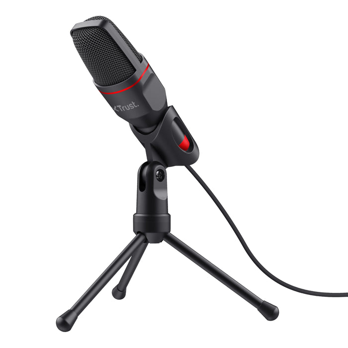 EAN 8713439237917 - Trust GXT 212 Negro, Rojo Micrófono para PC imagen 1