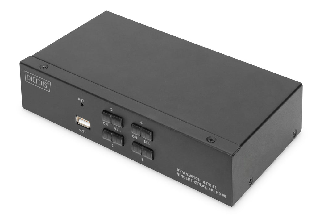 EAN 4016032468639 - Digitus DS-12880 interruptor KVM Negro imagen 1