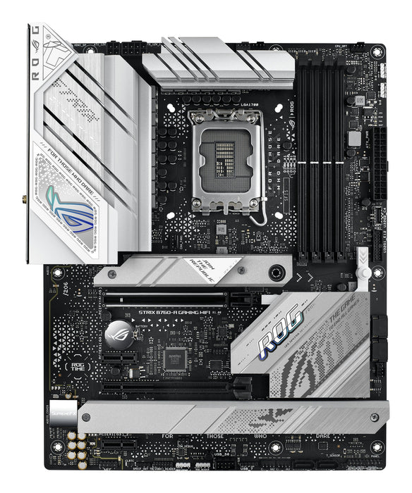 Placa Asus Rog Strix B760-A Gaming Wifi,Intel,1700,B760,4ddr5,128gb,Hdmi+Dp,4sata+3m.2,3usb 3.2+2usb-C,2.5gb+Wifi6e+Bt5.3,Atx