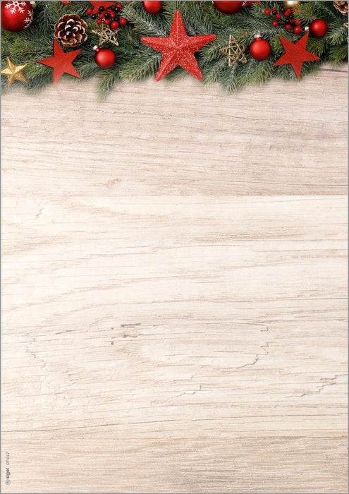 Sigel Chalet Style Weihnachtsbriefpapier Din A4 90 G M²