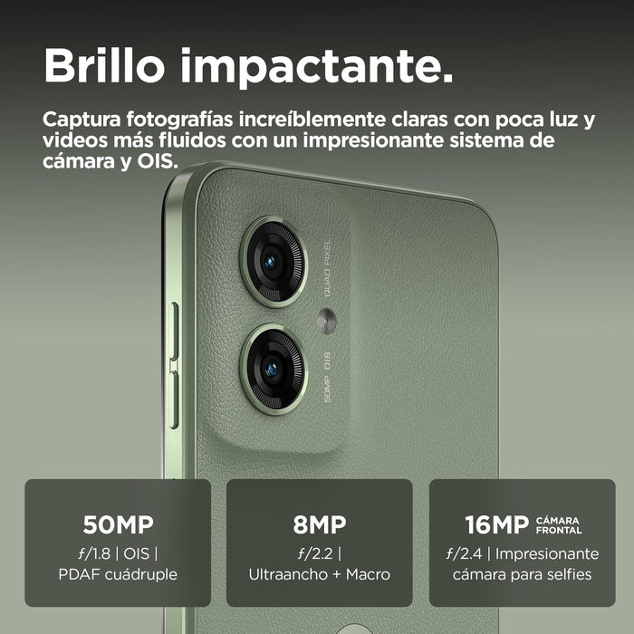 EAN 840023274862 - Motorola moto g55 5G 16,5 cm (6.49") SIM doble Android 14 USB Tipo C 8 GB 256 GB 5000 mAh Verde imagen 6