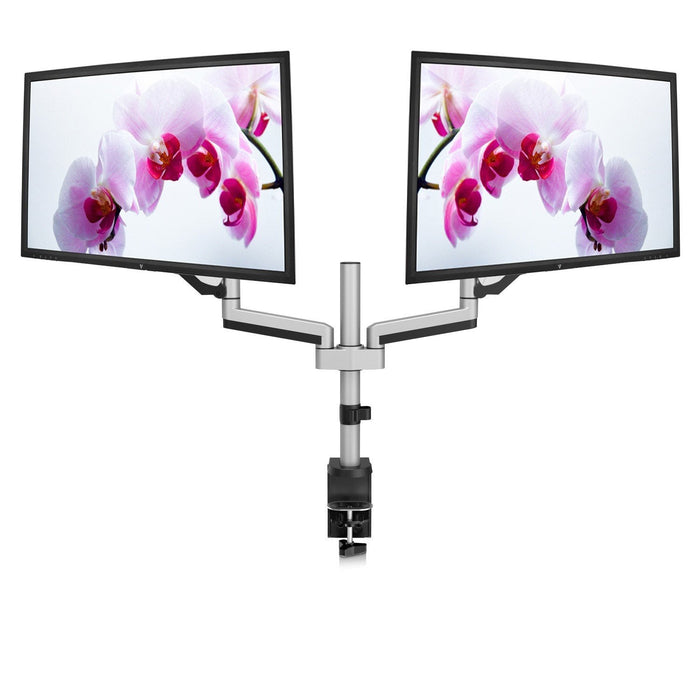 V7 Soporte Para Monitores Con Ajuste Manual Doble