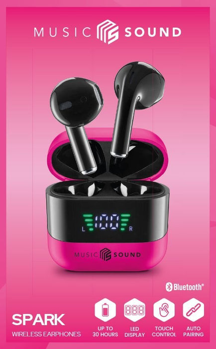 EAN 8018080488634 - Music Sound 8018080488634 Auriculares True Wireless Stereo (TWS) Dentro de oído Llamadas/Música Bluetooth imagen 2