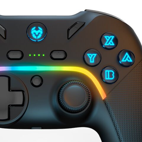 EAN 8436587973604 - Krom Kayros Negro Bluetooth Gamepad Analógico/Digital Android, Nintendo Switch, PC, iOS imagen 10