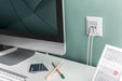 EAN 4016032362418 - Digitus DN-93831 placa de pared y cubierta de interruptor Blanco imagen 2