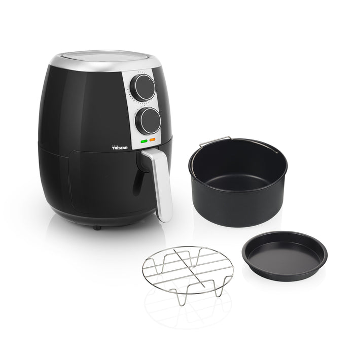 EAN 8713016048271 - Tristar FR-6989 freidora Sencillo 3,5 L Independiente 1500 W Negro, Plata imagen 7
