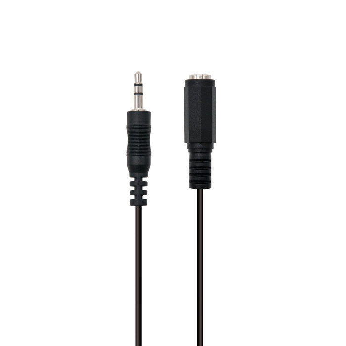 Ewent Cable Audio Estereo 3,5mm/M Y 3,5mm/H - 5mt