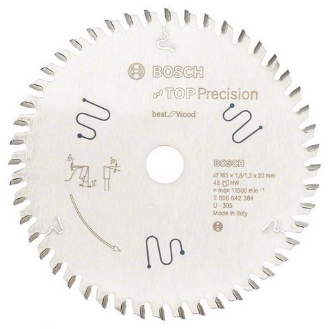 EAN 3165140636858 - Bosch 2 608 642 384 hoja de sierra circular 1 pieza(s) imagen 1