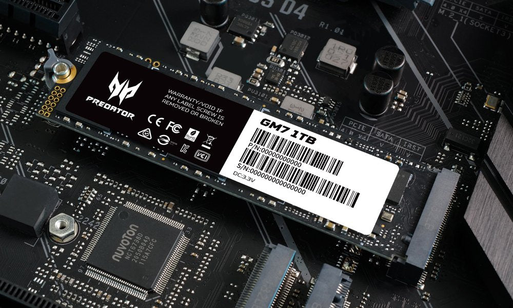 EAN 6955914619135 - Predator GM7-2TB M.2 PCI Express 4.0 NVMe imagen 11