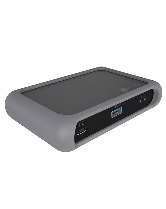 EAN 4250078169796 - ICY BOX IB-HUB801-TB4 Thunderbolt 4 40000 Mbit/s Antracita, Negro imagen 1