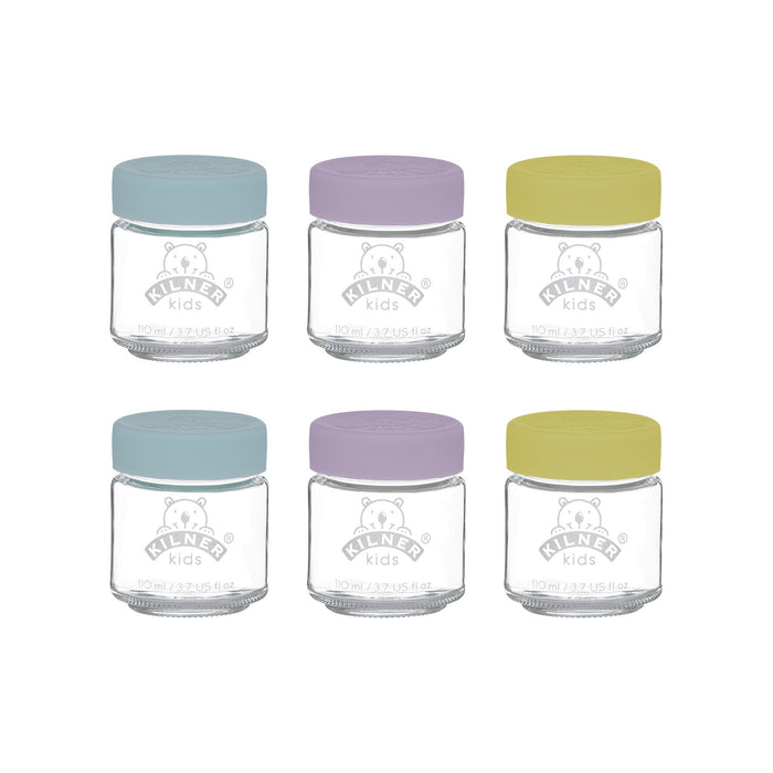 EAN 5010853253732 - Kilner 65025016 recipiente de almacenar comida Alrededor Jarra 0,11 L Multicolor, Transparente 6 pieza(s) imagen 1