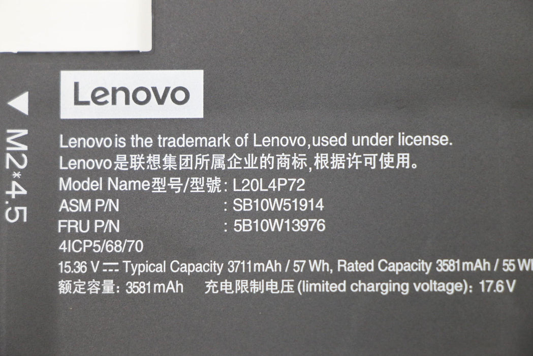 EAN 5704174838531 - Lenovo 5B10W13976 refacción para laptop Batería imagen 4