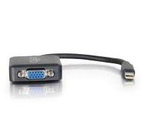 C2g 20cm Mini Displayport M / Vga F 0,2 M Vga [D-Sub] Negro
