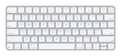 EAN 0195949633805 - Apple Magic teclado Universal USB + Bluetooth QWERTY Inglés de EE. UU. Plata, Blanco imagen 1