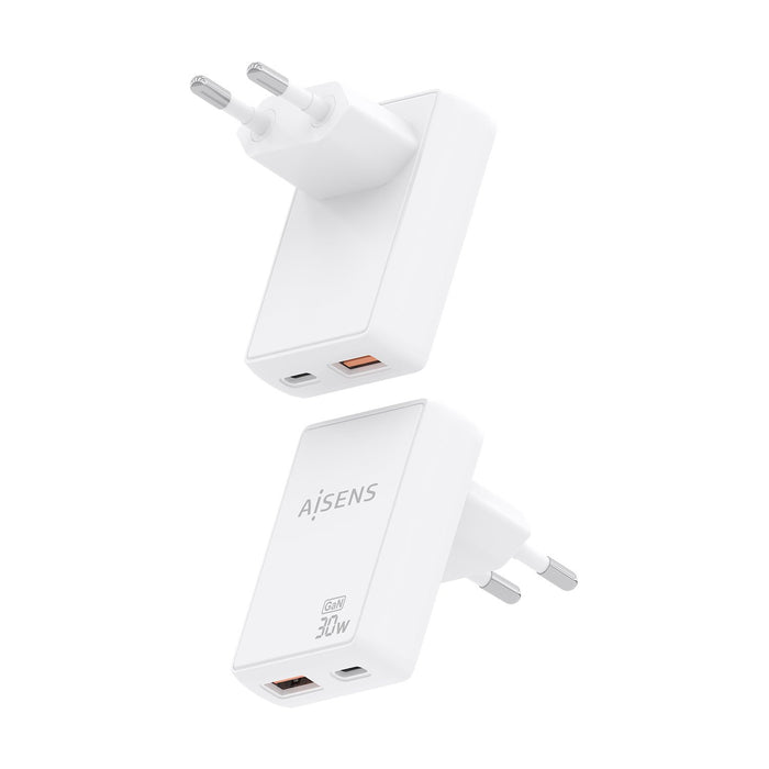 EAN 8435739904169 - AISENS ASCH-30W2P074-W cargador de dispositivo móvil Cámara digital, Teléfono móvil, Portátil, Smartphone imagen 3