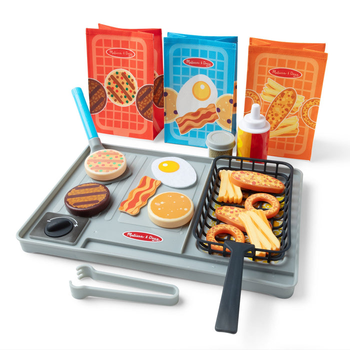 EAN 0681147005440 - Melissa & Doug MPP PYS Flip n Fry Grill Playset GML imagen 1