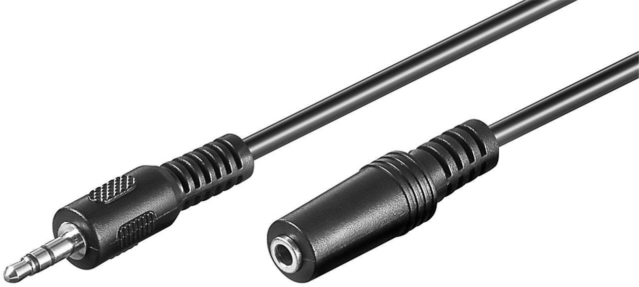 EAN 4040849509353 - Goobay 50935 cable de audio 10 m 3,5mm Negro imagen 1