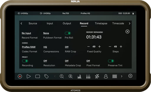 EAN 0814164022804 - Atomos Ninja 13,2 cm (5.2") Marrón 1920 x 1080 Pixeles Pantalla táctil imagen 2