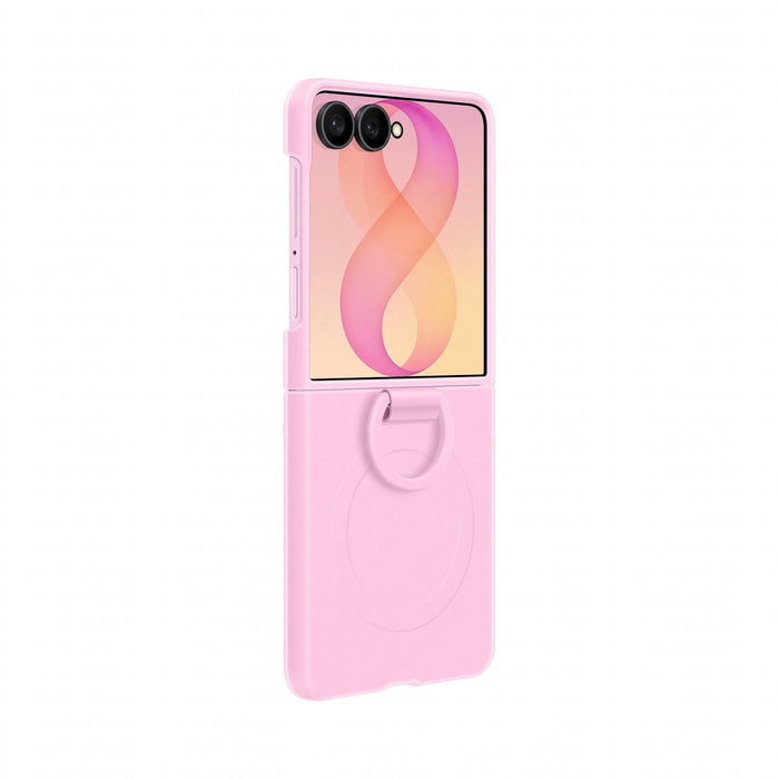 Samsung Silicone Ring Magnet Case Fr Galaxy Flip8 Violet