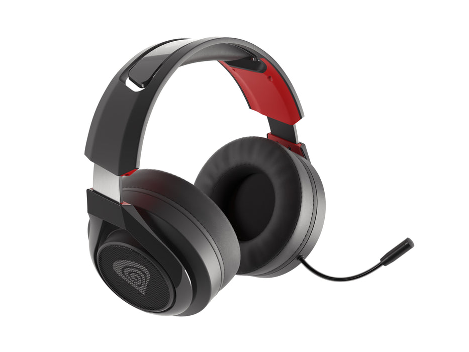EAN 5901969426434 - GENESIS Selen 400 Auriculares Inalámbrico y alámbrico Diadema Juego Negro, Rojo imagen 2